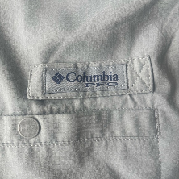 Columbia Men’s PFG Tamiami Long Sleeve Shirt Sz XL UPF 40 Fishing Lightweight - Picture 7 of 15